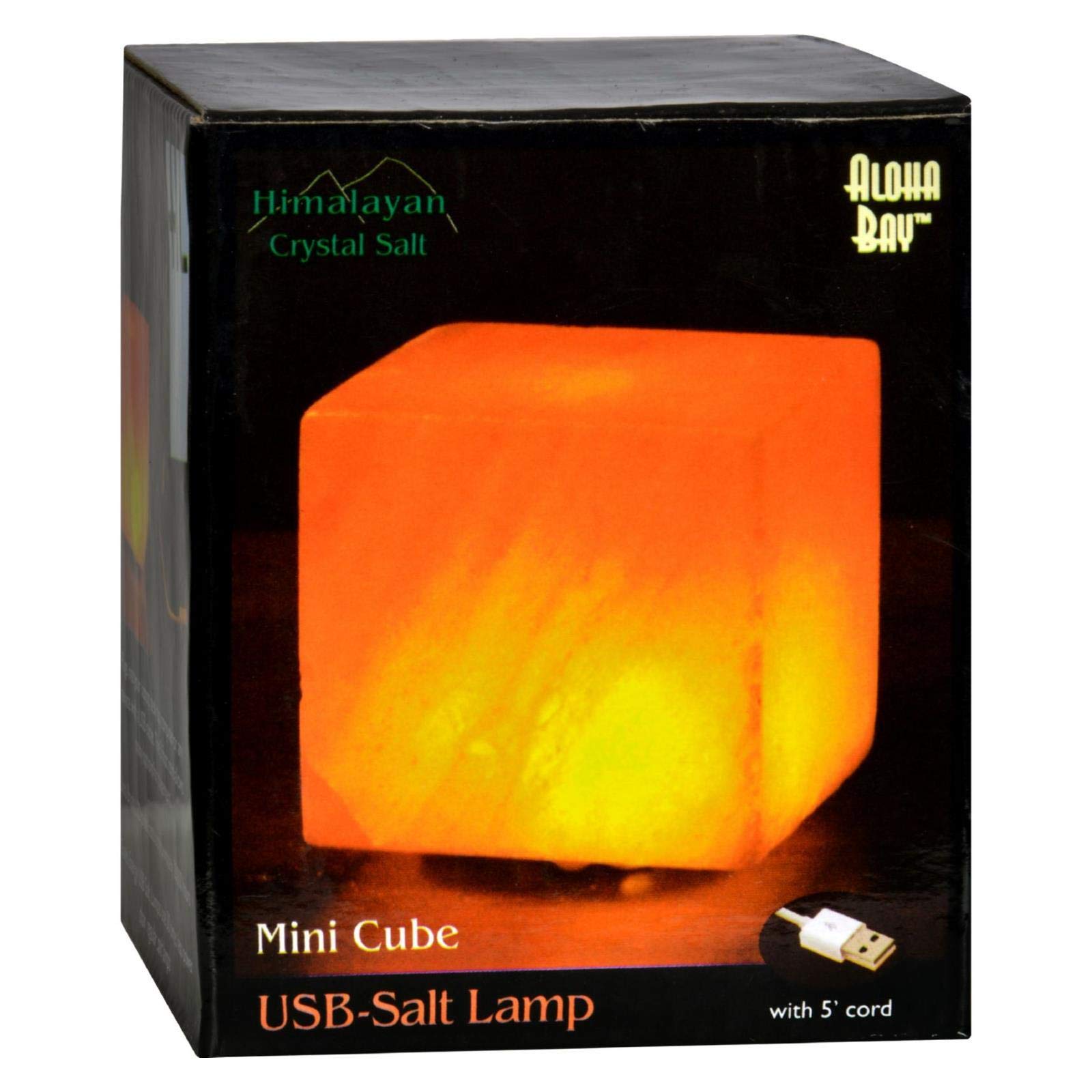 Algopix Similar Product 12 - Himalayan Salt Cube Lamp