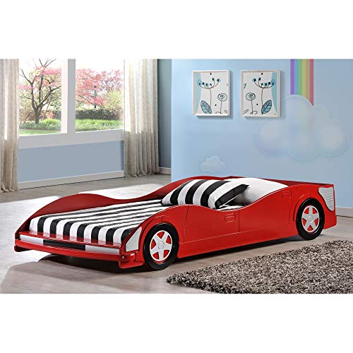 Algopix Similar Product 14 - Twin Race Car Bed