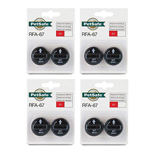 Algopix Similar Product 8 - 8 PACK PETSAFE BATTERY RFA67D11