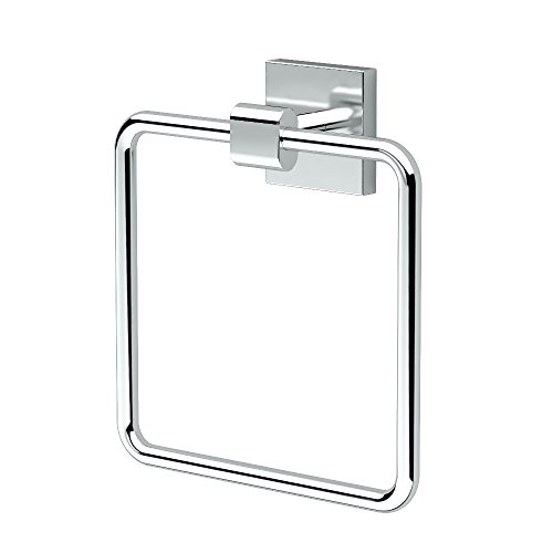 Algopix Similar Product 12 - Gatco 4052 Elevate Towel Ring Chrome