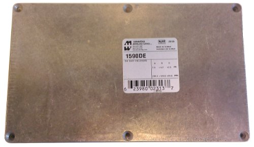 Algopix Similar Product 16 - Hammond 1590DE Diecast Aluminum