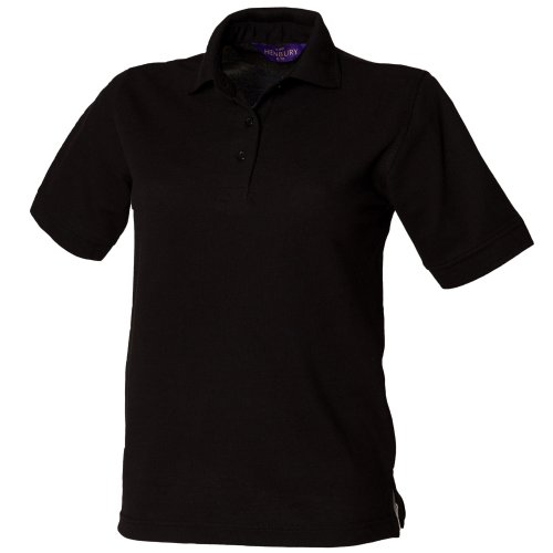 Algopix Similar Product 17 - Henbury WomensLadies 6535 Polo Shirt