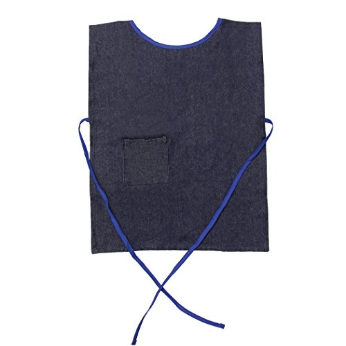 Algopix Similar Product 1 - Denim Child Smock 19.5 X 17