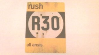 Algopix Similar Product 8 - 2004 Rush Backstage Pass R30 All Areas