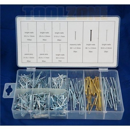 Algopix Similar Product 7 - 550 Piece Nail Assortment Including