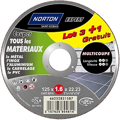 Algopix Similar Product 18 - Norton Set of 3 multi1 Wheels 125 x