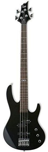 Algopix Similar Product 13 - LTD B-50 Bass Guitar | Black Finish
