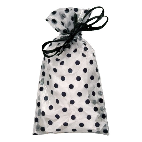 Algopix Similar Product 15 - 48 pcs Organza Sheer Polka Dot Jewelry