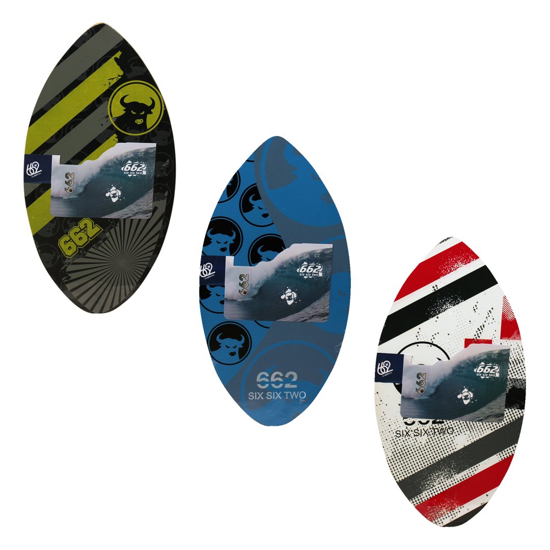 Algopix Similar Product 19 - 662 Wood Graphic Skimboard Assorted