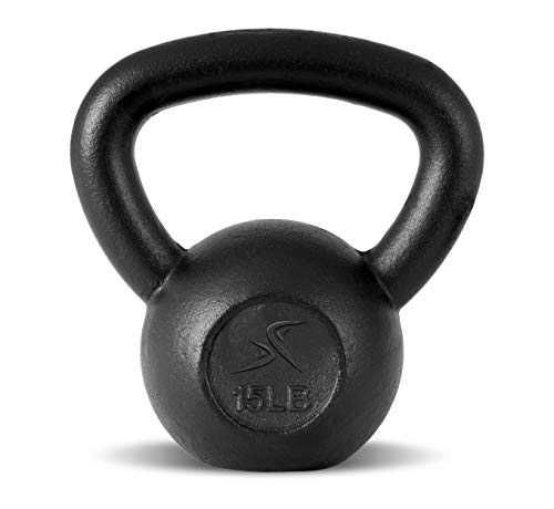 Algopix Similar Product 4 - ProSource Solid Cast Iron Kettlebell