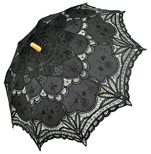 Algopix Similar Product 20 - Vintage Scalloped Trim Lace Bamboo