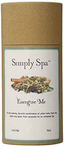Algopix Similar Product 10 - Simply Spa Energize Me Black Tea 25