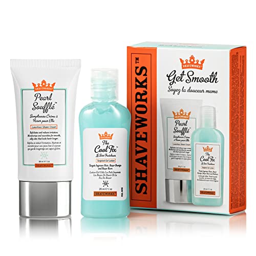 Algopix Similar Product 11 - Shaveworks Get Smooth Duo Post Waxing