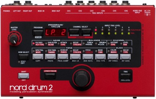 Algopix Similar Product 13 - Nord Drum 2 Virtual Analog 6Channel