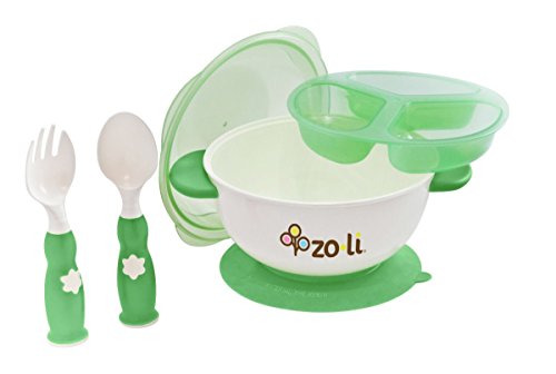 Algopix Similar Product 3 - ZoLi Stuck Suction Bowl Kit  Includes