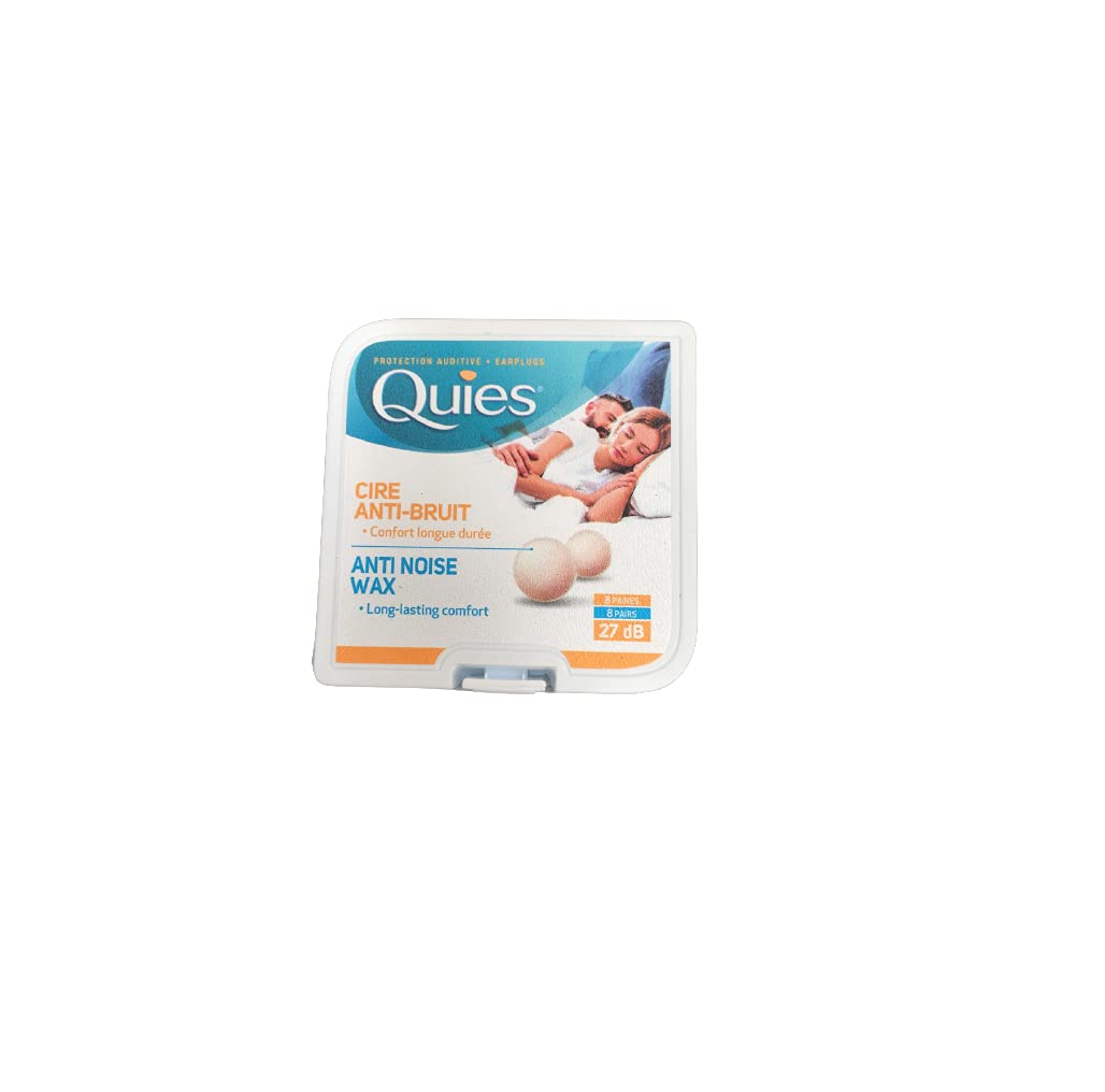 Algopix Similar Product 1 - Quies Ear Plugs 8 PairsPACK OF 2