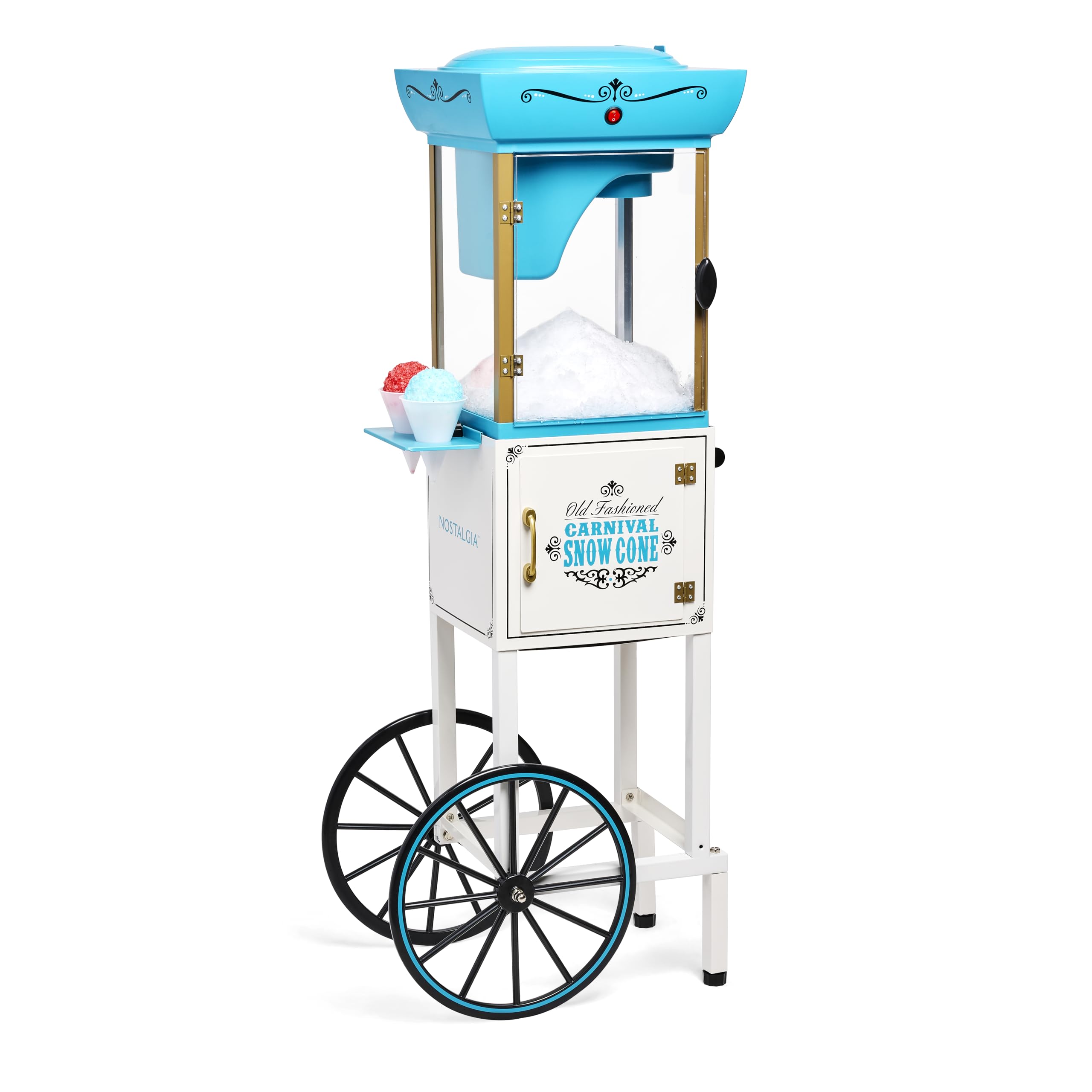 Algopix Similar Product 5 - Nostalgia Snow Cone Shaved Ice Machine