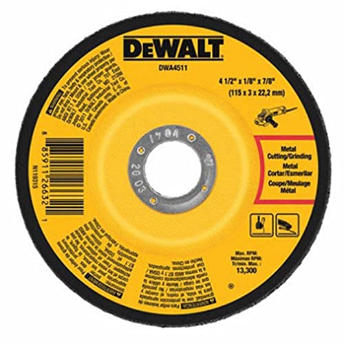 Algopix Similar Product 13 - DeWalt DWA4511 Metal Grinding Wheel