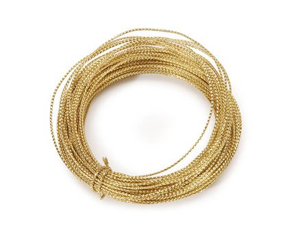 Algopix Similar Product 4 - 200 Feet of Gold Bowdabra Bow Wire for