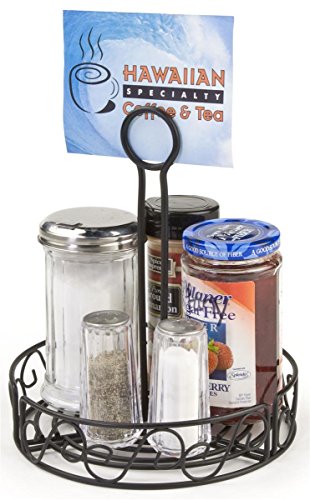 Algopix Similar Product 14 - Set of Six Table Caddy with BuiltIn