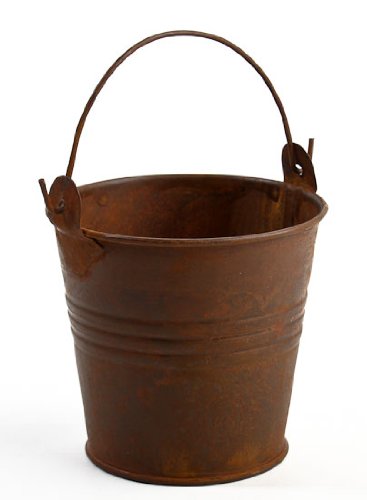 Algopix Similar Product 4 - Set of 6 Primitive Rusted Metal Water