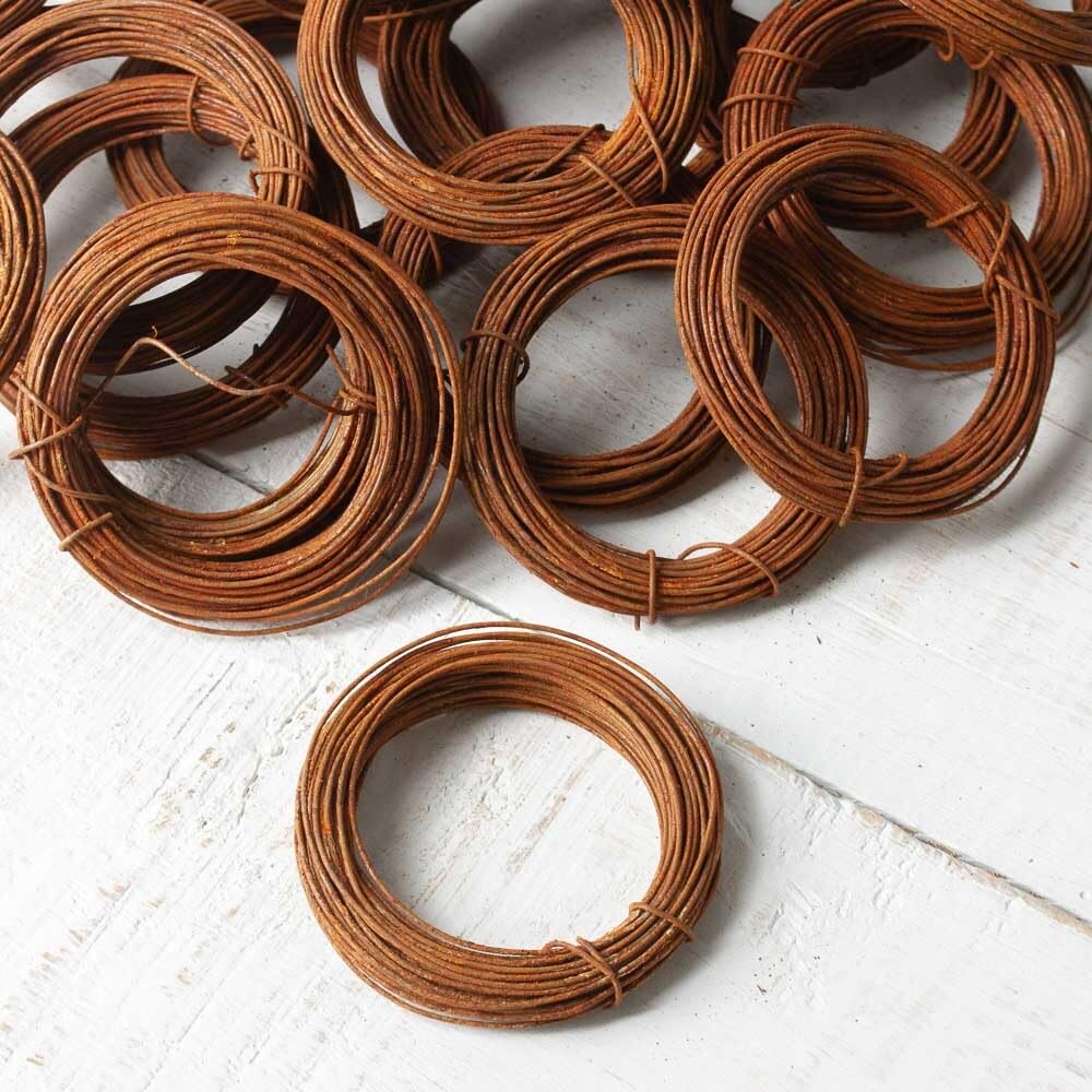 Algopix Similar Product 7 - Bag of 25 Rolls of Naturally Rusted 20