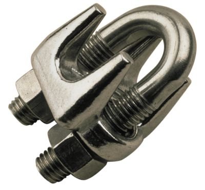 Algopix Similar Product 13 - SeaDog Line Wire Rope Clip stainless