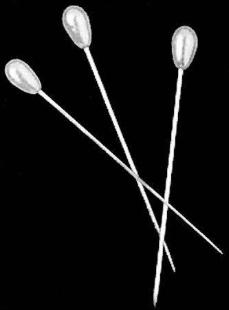 Algopix Similar Product 17 - 2 Long Corsage Pins with