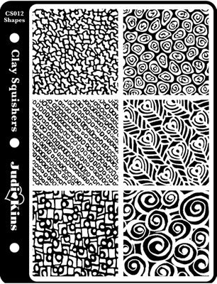 Algopix Similar Product 5 - Judikins Clay Squishers Shapes Pattern