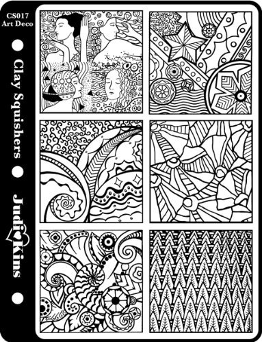 Algopix Similar Product 2 - Judikins Clay Squisher Art Deco Design