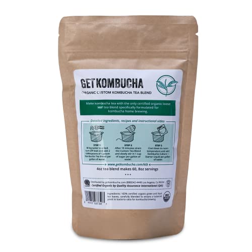 Algopix Similar Product 11 - Organic Kombucha Tea Blend  180