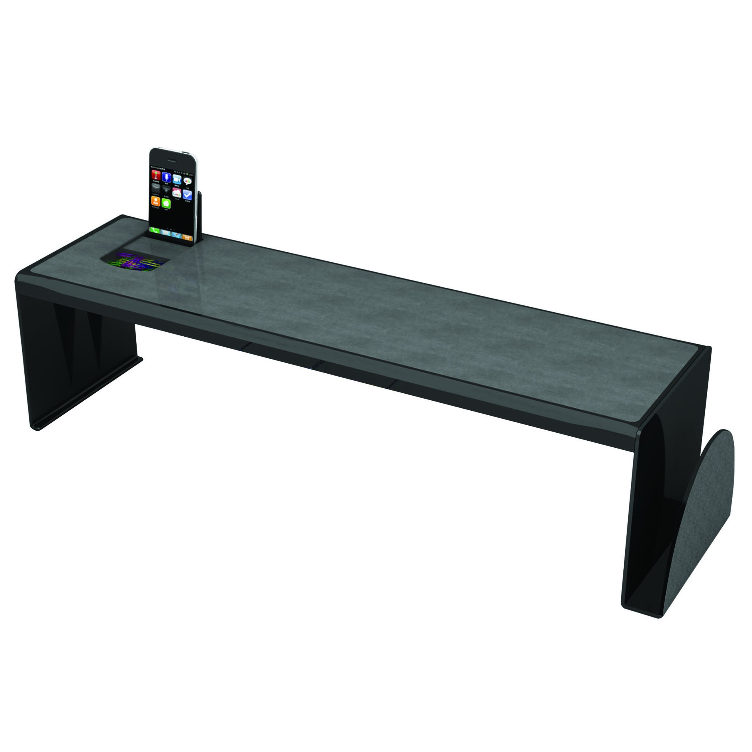 Algopix Similar Product 14 - Deflecto Sustainable Office Desk Shelf