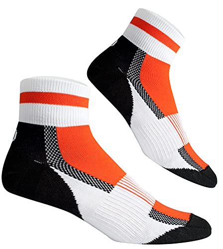Algopix Similar Product 2 - Aero Tech Designs Quarter Crew Socks