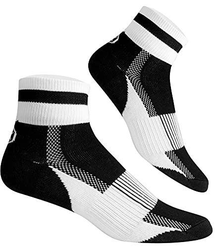 Algopix Similar Product 15 - Aero Tech Designs Quarter Crew Socks
