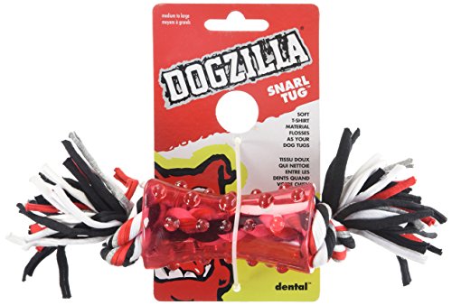 Algopix Similar Product 1 - Petmate 30891 Dogzilla Tee Tug Pet Toy