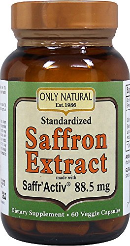 Algopix Similar Product 4 - ONLY NATURAL SAFFRON EXTRACT885MG 60