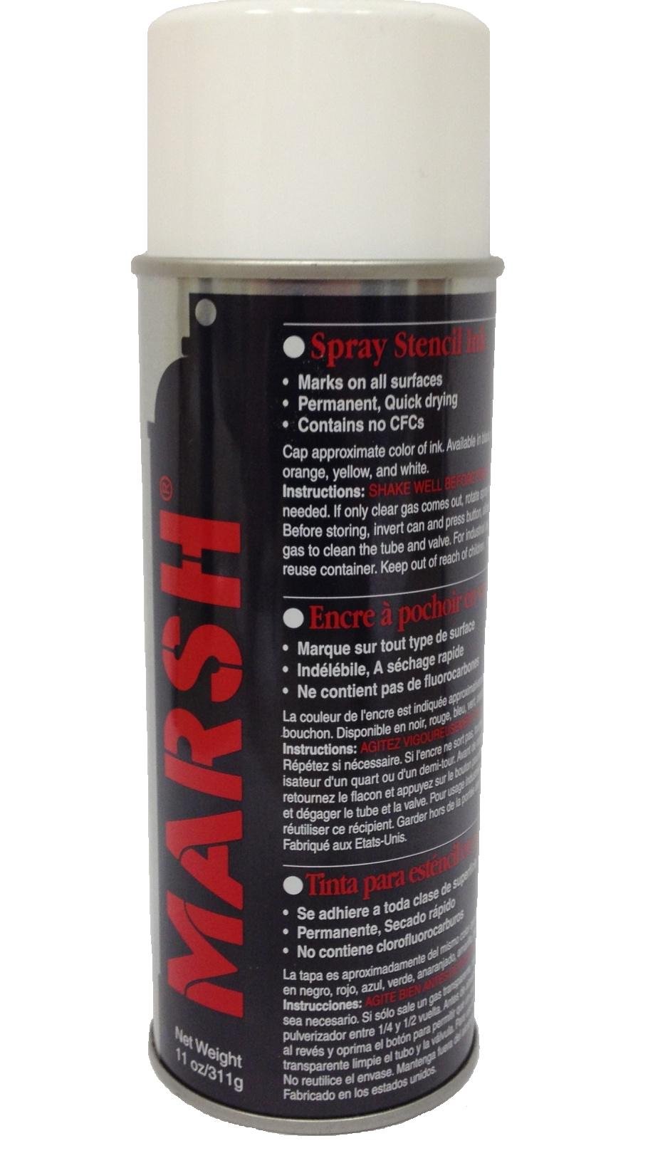 Algopix Similar Product 13 - Marsh 30400 Stencil Ink 14 fl oz Net