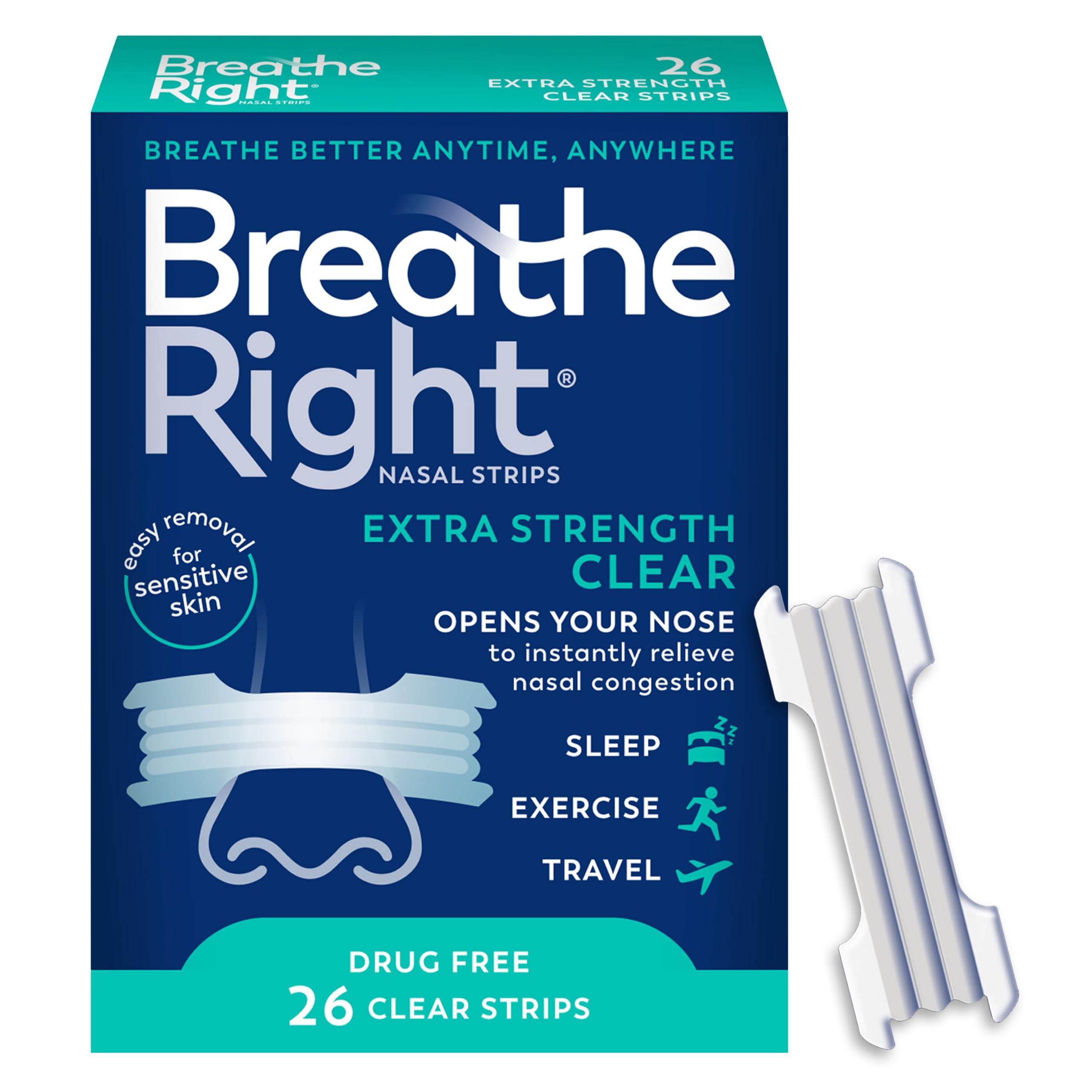 Algopix Similar Product 1 - Breathe Right Nasal Strips  Extra