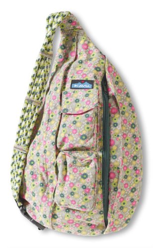 Algopix Similar Product 2 - KAVU Rope Bag, Ditsy Daisy, One Size