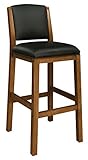 Algopix Similar Product 19 - Heritage 30" Backed Bar Stool (Port)
