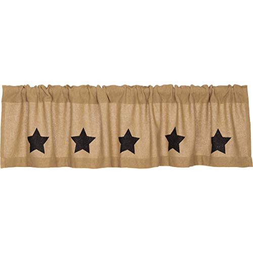 Algopix Similar Product 12 - VHC Brands Burlap with Black Stencil