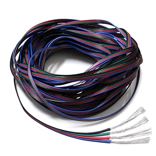 Algopix Similar Product 14 - 22 Gauge 4Pin Extension Wire EvZ 22AWG