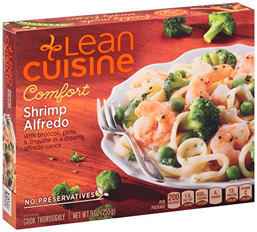 Algopix Similar Product 6 - Lean Cuisine Comfort Shrimp Alfredo