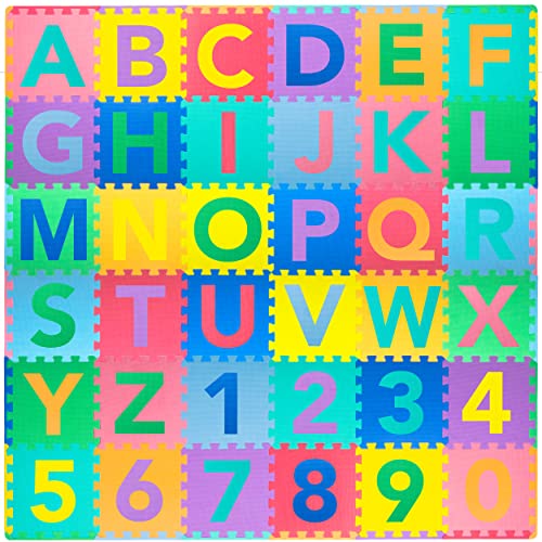 Algopix Similar Product 12 - ProSource Kids Puzzle Alphabet