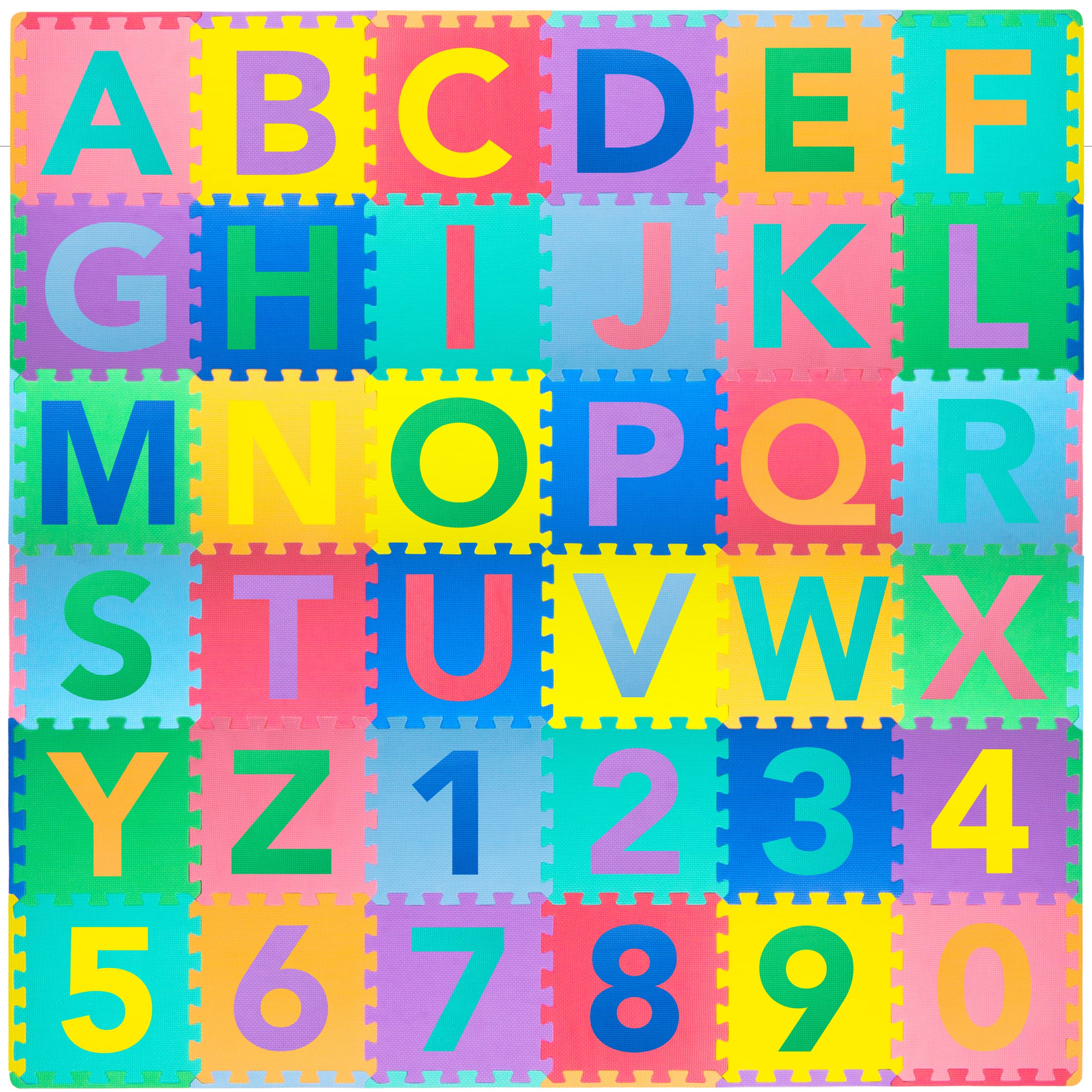 Algopix Similar Product 1 - ProSource Kids Puzzle Alphabet