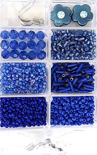 Algopix Similar Product 12 - Fiona Plastic Bead Box with Assorted