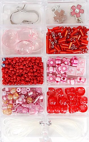 Algopix Similar Product 10 - Fiona Plastic Bead Box with Assorted