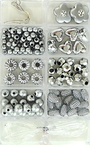 Algopix Similar Product 15 - Fiona Plastic Bead Box with Assorted