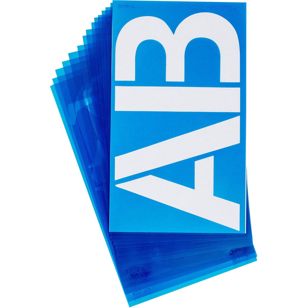 Algopix Similar Product 20 - Westcott LetterCraft Stencil Helvetica