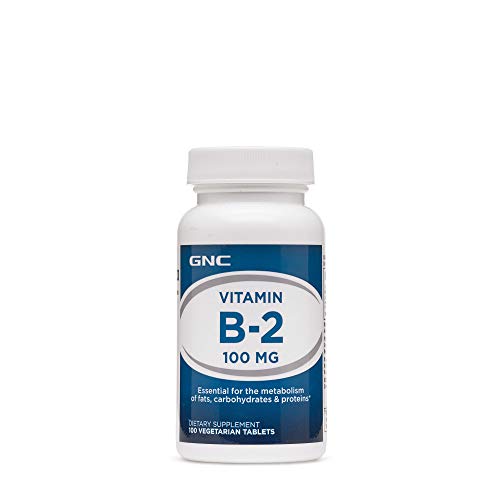 Algopix Similar Product 1 - GNC Vitamin B2 100mg 100 Tablets